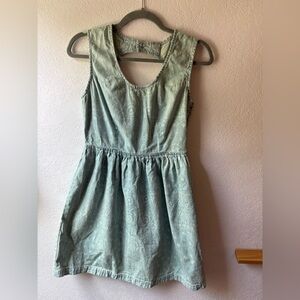 Billabong Patterned Denim Dress